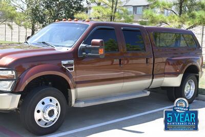 2008 Ford F-450 SUPER DUTY KING RANCH 4X4 DIESEL DUALLY TRUCK NICE   - Photo 7 - Stafford, TX 77477