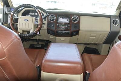 2008 Ford F-450 SUPER DUTY KING RANCH 4X4 DIESEL DUALLY TRUCK NICE   - Photo 29 - Stafford, TX 77477