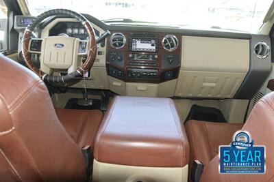 2008 Ford F-450 SUPER DUTY KING RANCH 4X4 DIESEL DUALLY TRUCK NICE   - Photo 29 - Stafford, TX 77477