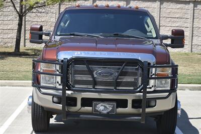 2008 Ford F-450 SUPER DUTY KING RANCH 4X4 DIESEL DUALLY TRUCK NICE   - Photo 2 - Stafford, TX 77477