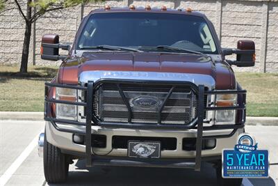 2008 Ford F-450 SUPER DUTY KING RANCH 4X4 DIESEL DUALLY TRUCK NICE   - Photo 2 - Stafford, TX 77477