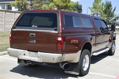 2008 Ford F-450 SUPER DUTY KING RANCH 4X4 DIESEL DUALLY TRUCK NICE   - Photo 15 - Stafford, TX 77477