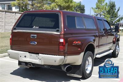 2008 Ford F-450 SUPER DUTY KING RANCH 4X4 DIESEL DUALLY TRUCK NICE   - Photo 15 - Stafford, TX 77477