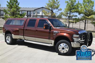 2008 Ford F-450 SUPER DUTY KING RANCH 4X4 DIESEL DUALLY TRUCK NICE   - Photo 1 - Stafford, TX 77477