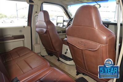 2008 Ford F-450 SUPER DUTY KING RANCH 4X4 DIESEL DUALLY TRUCK NICE   - Photo 38 - Stafford, TX 77477