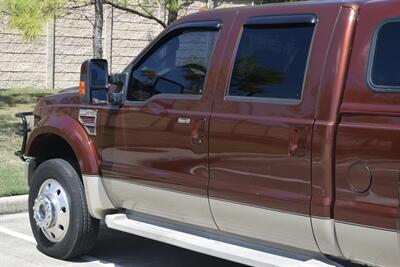 2008 Ford F-450 SUPER DUTY KING RANCH 4X4 DIESEL DUALLY TRUCK NICE   - Photo 20 - Stafford, TX 77477