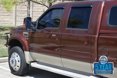 2008 Ford F-450 SUPER DUTY KING RANCH 4X4 DIESEL DUALLY TRUCK NICE   - Photo 20 - Stafford, TX 77477