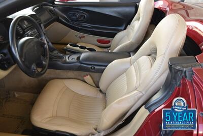 2002 Chevrolet Corvette CONVERTIBLE AUTOMATIC BEST COLOR COMBO CLEAN   - Photo 25 - Stafford, TX 77477