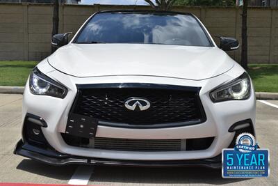 2018 INFINITI Q50 3.0T LUXE NAV BK/CAM CUSTOM LTHR BODY KIT NICE   - Photo 3 - Stafford, TX 77477