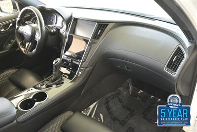 2018 INFINITI Q50 3.0T LUXE NAV BK/CAM CUSTOM LTHR BODY KIT NICE   - Photo 29 - Stafford, TX 77477
