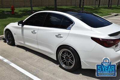 2018 INFINITI Q50 3.0T LUXE NAV BK/CAM CUSTOM LTHR BODY KIT NICE   - Photo 15 - Stafford, TX 77477