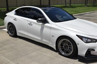 2018 INFINITI Q50 3.0T LUXE NAV BK/CAM CUSTOM LTHR BODY KIT NICE   - Photo 6 - Stafford, TX 77477