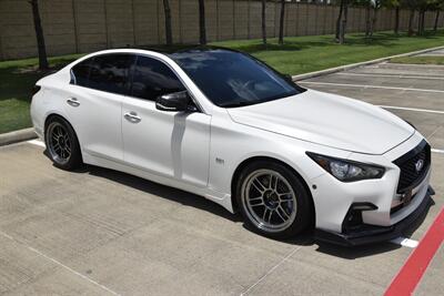 2018 INFINITI Q50 3.0T LUXE NAV BK/CAM CUSTOM LTHR BODY KIT NICE   - Photo 4 - Stafford, TX 77477