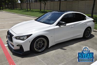2018 INFINITI Q50 3.0T LUXE NAV BK/CAM CUSTOM LTHR BODY KIT NICE   - Photo 5 - Stafford, TX 77477