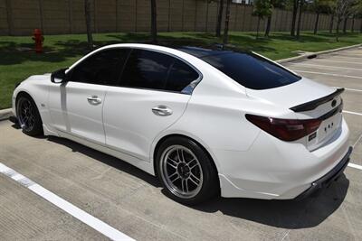 2018 INFINITI Q50 3.0T LUXE NAV BK/CAM CUSTOM LTHR BODY KIT NICE   - Photo 13 - Stafford, TX 77477