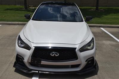 2018 INFINITI Q50 3.0T LUXE NAV BK/CAM CUSTOM LTHR BODY KIT NICE   - Photo 2 - Stafford, TX 77477