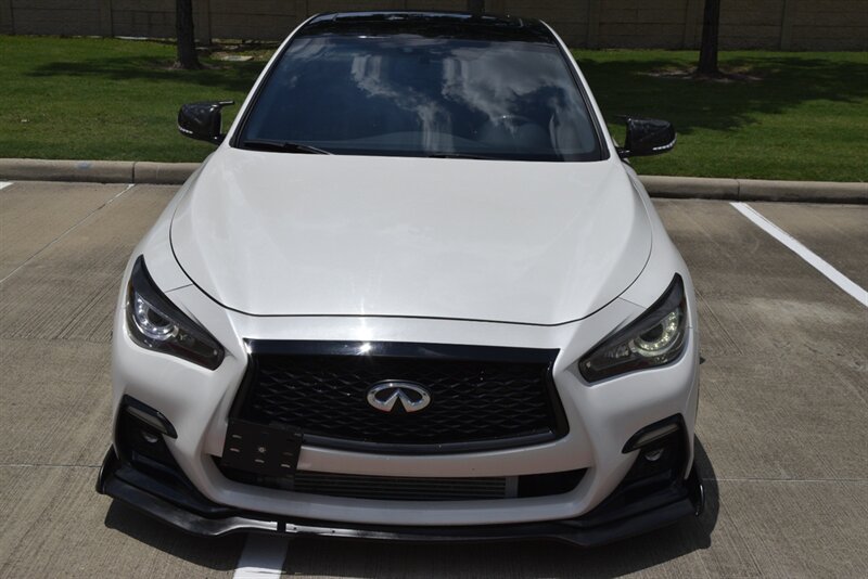 2018 INFINITI Q50 3.0T LUXE NAV BK/CAM CUSTOM LTHR BODY KIT NICE  