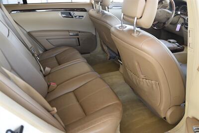 2008 Mercedes-Benz S 550 NAV HTD STS ROOF NEW TRADE CLEAN   - Photo 35 - Stafford, TX 77477