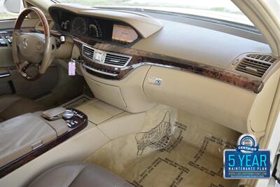 2008 Mercedes-Benz S 550 NAV HTD STS ROOF NEW TRADE CLEAN   - Photo 29 - Stafford, TX 77477