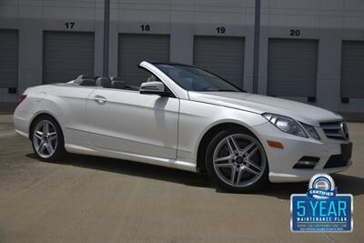 2013 Mercedes-Benz E 550 CABRIOLET TOP LOADED BEST COLOR COMBO   - Photo 1 - Stafford, TX 77477