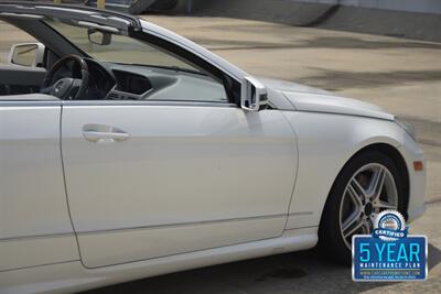 2013 Mercedes-Benz E 550 CABRIOLET TOP LOADED BEST COLOR COMBO   - Photo 18 - Stafford, TX 77477