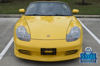 2004 Porsche Boxster 5SPD MANUAL 50K LOW MILES SPEED YELLOW BBS WHLS   - Photo 3 - Stafford, TX 77477