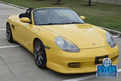 2004 Porsche Boxster 5SPD MANUAL 50K LOW MILES SPEED YELLOW BBS WHLS   - Photo 14 - Stafford, TX 77477