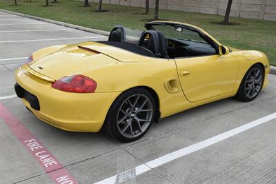 2004 Porsche Boxster 5SPD MANUAL 50K LOW MILES SPEED YELLOW BBS WHLS   - Photo 18 - Stafford, TX 77477