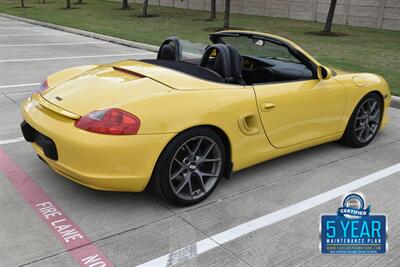 2004 Porsche Boxster 5SPD MANUAL 50K LOW MILES SPEED YELLOW BBS WHLS   - Photo 18 - Stafford, TX 77477