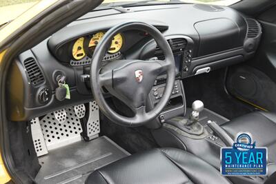 2004 Porsche Boxster 5SPD MANUAL 50K LOW MILES SPEED YELLOW BBS WHLS   - Photo 27 - Stafford, TX 77477