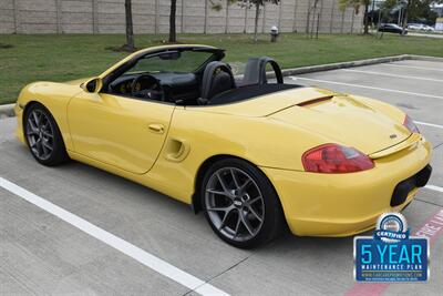 2004 Porsche Boxster 5SPD MANUAL 50K LOW MILES SPEED YELLOW BBS WHLS   - Photo 17 - Stafford, TX 77477