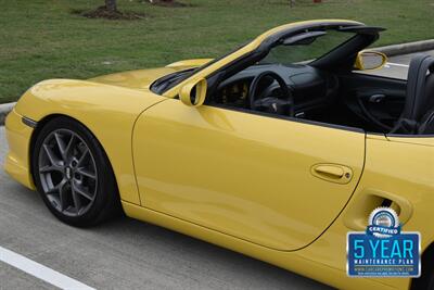 2004 Porsche Boxster 5SPD MANUAL 50K LOW MILES SPEED YELLOW BBS WHLS   - Photo 21 - Stafford, TX 77477