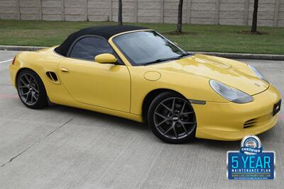 2004 Porsche Boxster 5SPD MANUAL 50K LOW MILES SPEED YELLOW BBS WHLS   - Photo 2 - Stafford, TX 77477