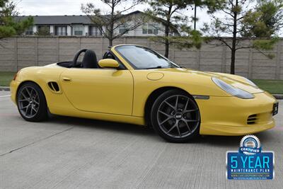 2004 Porsche Boxster 5SPD MANUAL 50K LOW MILES SPEED YELLOW BBS WHLS   - Photo 1 - Stafford, TX 77477