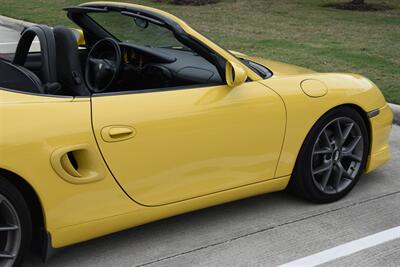 2004 Porsche Boxster 5SPD MANUAL 50K LOW MILES SPEED YELLOW BBS WHLS   - Photo 22 - Stafford, TX 77477