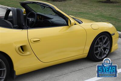 2004 Porsche Boxster 5SPD MANUAL 50K LOW MILES SPEED YELLOW BBS WHLS   - Photo 22 - Stafford, TX 77477