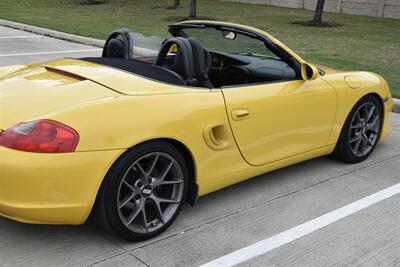 2004 Porsche Boxster 5SPD MANUAL 50K LOW MILES SPEED YELLOW BBS WHLS   - Photo 20 - Stafford, TX 77477