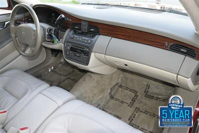 2003 Cadillac DeVille ELEGANCE EDI CARRIAGE TOP LOW MILES FRESH TRADE IN   - Photo 29 - Stafford, TX 77477