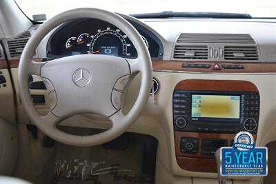 2006 Mercedes-Benz S 350 80K LOW MILES NAV ROOF HTD SEATS FRESH TRADE   - Photo 24 - Stafford, TX 77477