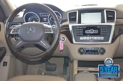 2013 Mercedes-Benz ML350 NAV BK/CAM HTD STS S/ROOF 62K MILES CLEAN   - Photo 29 - Stafford, TX 77477