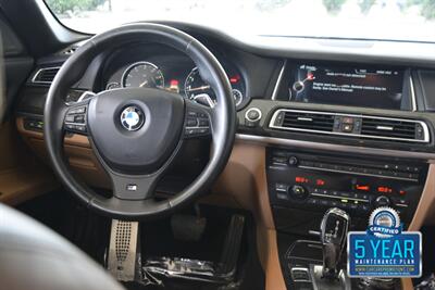 2015 BMW 750Li PREM/SPTS PKG NAV BK/CAM HWY MILES NEW TRADE   - Photo 24 - Stafford, TX 77477