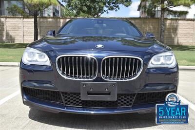 2015 BMW 750Li PREM/SPTS PKG NAV BK/CAM HWY MILES NEW TRADE   - Photo 3 - Stafford, TX 77477