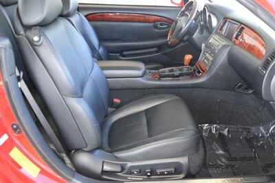 2002 Lexus SC 430 CONVERTIBLE NAV HTD STS 54K LOW MILES CLEAN   - Photo 30 - Stafford, TX 77477