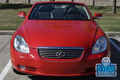 2002 Lexus SC 430 CONVERTIBLE NAV HTD STS 54K LOW MILES CLEAN   - Photo 3 - Stafford, TX 77477