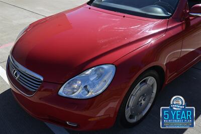 2002 Lexus SC 430 CONVERTIBLE NAV HTD STS 54K LOW MILES CLEAN   - Photo 11 - Stafford, TX 77477