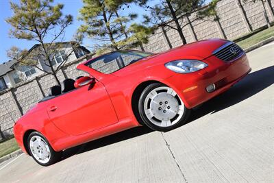 2002 Lexus SC 430 CONVERTIBLE NAV HTD STS 54K LOW MILES CLEAN   - Photo 39 - Stafford, TX 77477