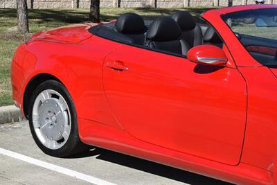 2002 Lexus SC 430 CONVERTIBLE NAV HTD STS 54K LOW MILES CLEAN   - Photo 9 - Stafford, TX 77477