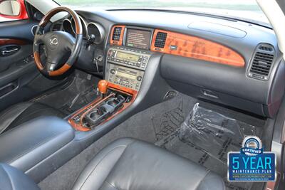 2002 Lexus SC 430 CONVERTIBLE NAV HTD STS 54K LOW MILES CLEAN   - Photo 28 - Stafford, TX 77477