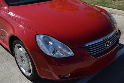 2002 Lexus SC 430 CONVERTIBLE NAV HTD STS 54K LOW MILES CLEAN   - Photo 12 - Stafford, TX 77477