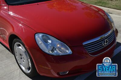 2002 Lexus SC 430 CONVERTIBLE NAV HTD STS 54K LOW MILES CLEAN   - Photo 12 - Stafford, TX 77477